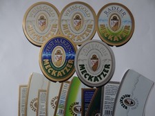 5 Bier-Etiketten 0,33 Liter-