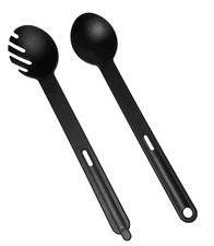 Tupperware Combinette Salatbesteck Spaghettizange schwarz