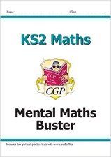KS2 Maths - Mental Maths Buster (with audio tests) - 9781847628152