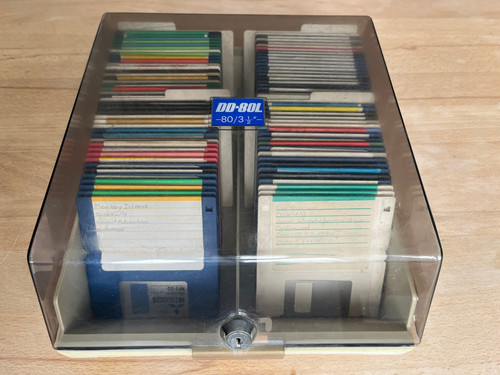 Commodore amiga disketten - 80,