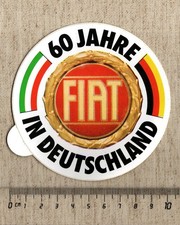 Aufkleber/Sticker 60 Jahre FIAT in Deutschland