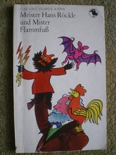 Meister Hans Röckle und Mister Flammfuß - Teufel Handpuppe - Kinderbuch