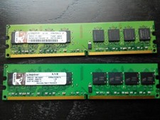 RAM 2 GB (2 x 1 GB) Kingston