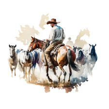 Autoaufkleber Sticker Western