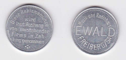 Aluminium wertmarke musik - wertmarke,