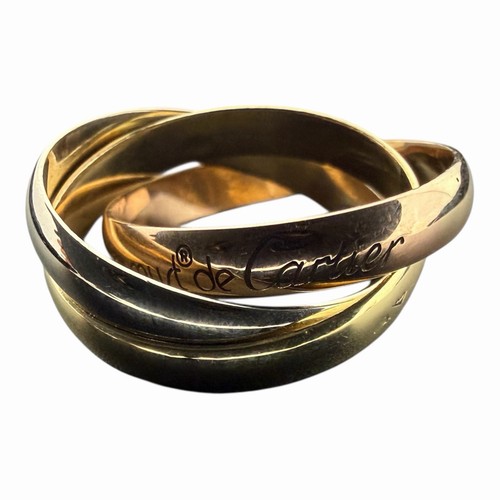 Cartier 750 trinity gold - cartier,