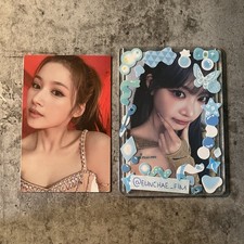 TWICE Minatozaki Sana Eyes wide open Music Video Kpop Selfie Photocard