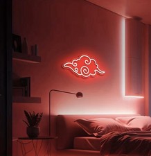 LED Neon Wandlicht Rote Wolke