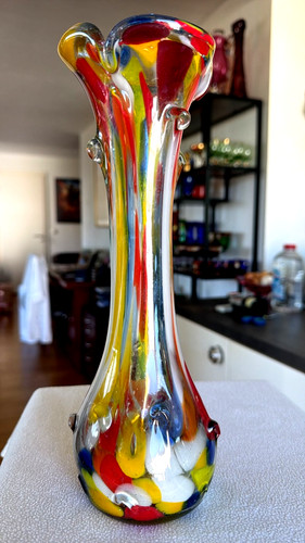 Große glas vase murano - große,