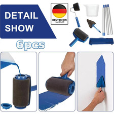 6X Malerset Farbroller Set