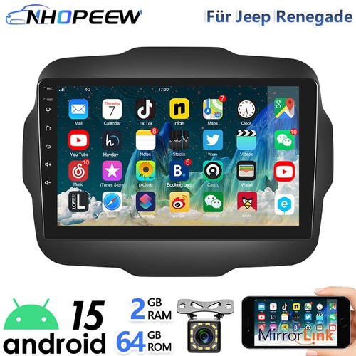 Android autoradio für - 9", 15