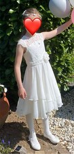 Kommunionkleid Monny, Gr. 134, Ecru