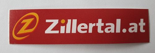 Aufkleber zillertal - aufkleber,
