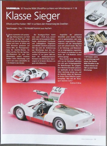 Porsche 906 mans - 906, 1-18