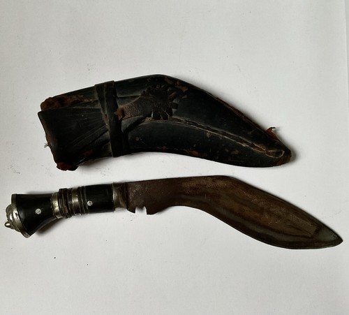 Messer mit lederscheide - mit,