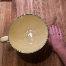 Hahn & Henne Zeller Keramik XXL Tasse mit Unterteller