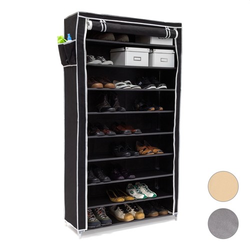 Schuhschrank mit stoffbezug