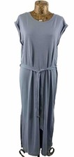 ESPRIT KLEID XS 8 BLAU Strick