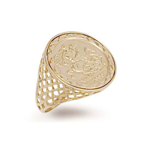 9ct gelbgold gekennzeichnet - gelbgold,