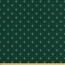 Fleur De Lis Satin Stoff als