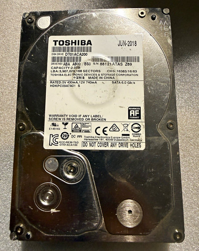 Toshiba dt01aca200 2tb - toshiba,