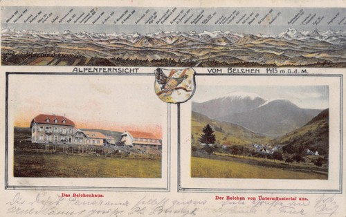 Gasthaus belchen 1908 - gasthaus,