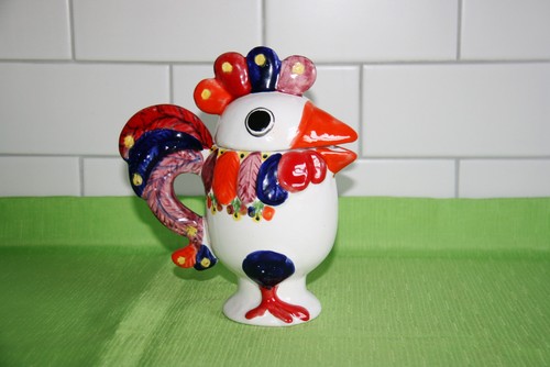 Vintage dekorativer hahn - dekorativer,