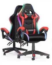 Gaming-Stuhl mit Fußstütze