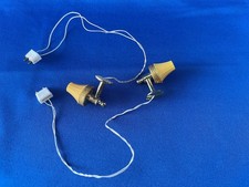 2 Wandlampen goldfarben -