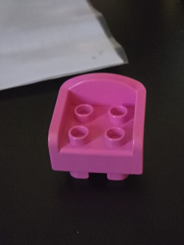 Lego duplo dunkel rosa - duplo,