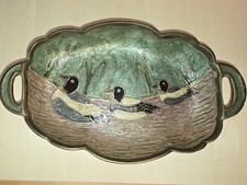  Dekorative Metallschale mit