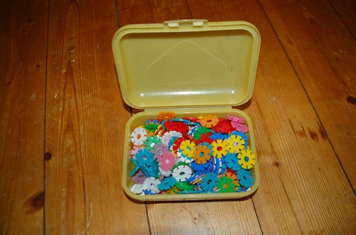 Steckblumen plastikdose - in,