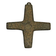 Sammlungsauflösung religiöse Volkskunst hochwertiges Kreuz Wandkreuz Bronze (12)