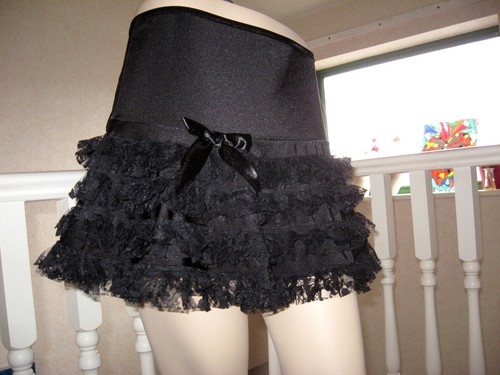 Gothic burlesque rock - burlesque, schwarz
