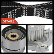 1x Zahnriemensatz Zahnriemen