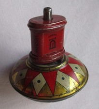 Blechspielzeug, HOP-HOP Kreisel von Lehmann 1913 Nr.676, bespielt (104100)