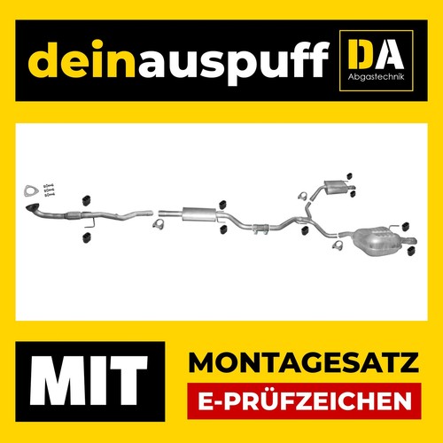 Auspuffanlage für opel vectra - auspuffanlage,