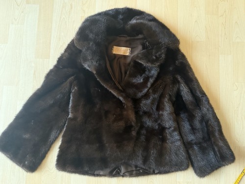 Vintage echt nerz pelzmantel - vintage,
