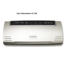 CASO VC 100 120W Vollautomatisches Doppelte Schweißnaht- Silber