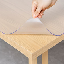 Tischfolie PVC Tischdecke Transparent Schutz Tischmatte Folie Wasserdicht 2mm