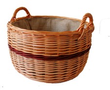 Kaminholzkorb, Holzkorb aus