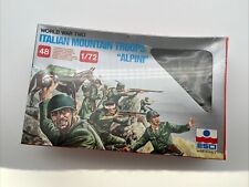 ESCI 211, World War Two , Italien Mountain Troops, 50 Figures Scale 1/72 OVP Neu