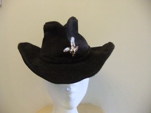 Leder cowboy hut g52 - leder,