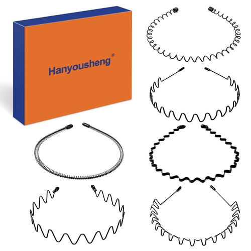 Stück metall haarband - 6,