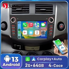 2+64GB DAB+ Android 13 Für Toyota RAV4 2006-2012 Autoradio GPS Navi WIFI FM SWC