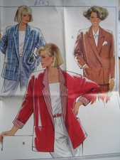 Burda 6569 Schnittmuster - Jacke - Gr. 36 - 50