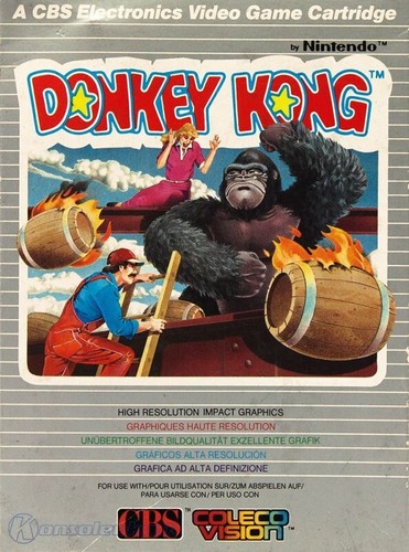 Colecovision donkey kong - kong, de