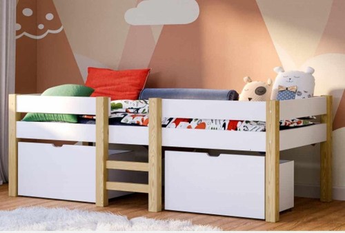 Schönes kinderbett halb - schönes,