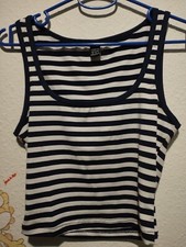 Crop top gestreift - crop-top,,