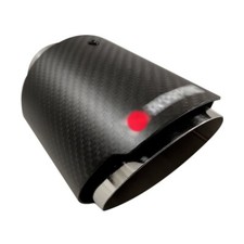 Auspuffblende Endrohr Carbon